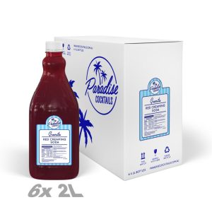Red Creaming Soda Premium Granita